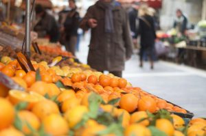 mandarina fruta de otoño, rica en antioxidantes y vitamina C